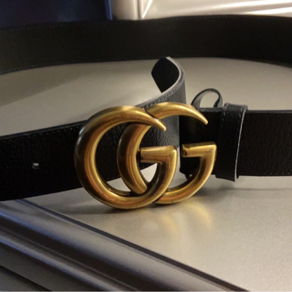 Authentic Size 4-6 Re Edition Wide Gucci belt.
